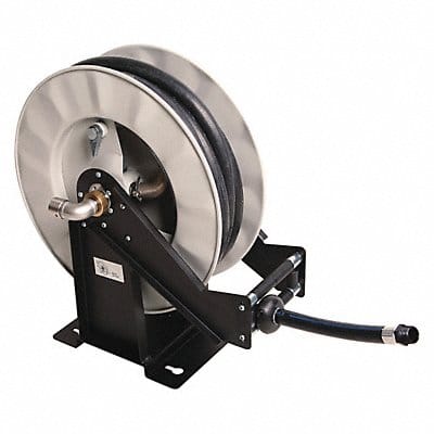 Spring Return Hose Reel 3/4 MNPT 50 ft