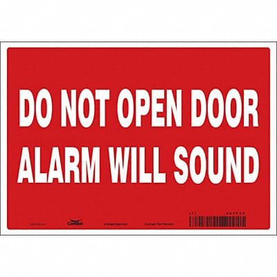 Safety Sign 7 in x 10 in Vinyl