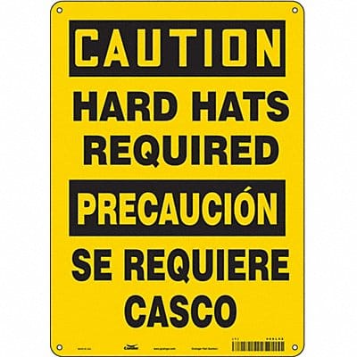 Safety Sign 14 inx10 in Aluminum