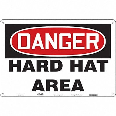 Safety Sign 24 in x 36 in Polyethylene