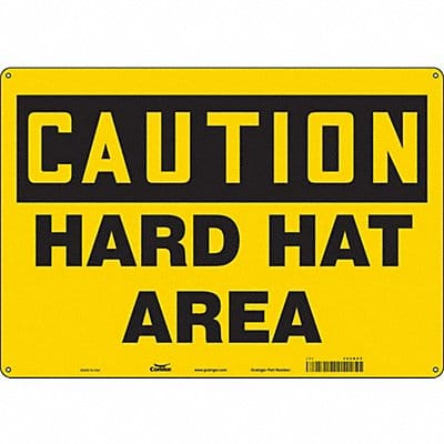 Safety Sign 14 inx20 in Polyethylene