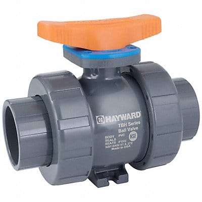 Ball Valve PVC Ball 3/4 Pipe Full Port