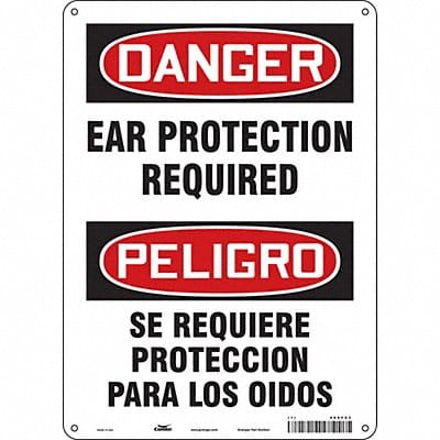 Safety Sign 14 in x 10 in Aluminum