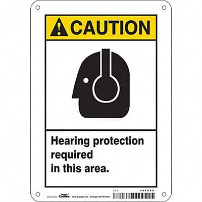 K0311 Safety Sign 10 inx7 in Polyethylene