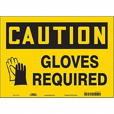 K0413 Safety Sign 10 in x 14 in Vinyl