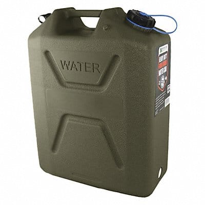 Water Container 5 gal Green 18-1/4 H