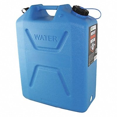 Water Container 5 gal Blue 18-1/4 H