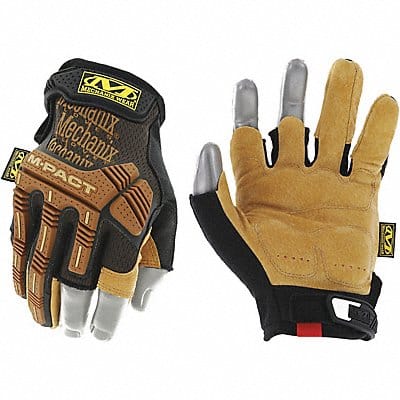 Mechanics Gloves Brown 9 PR