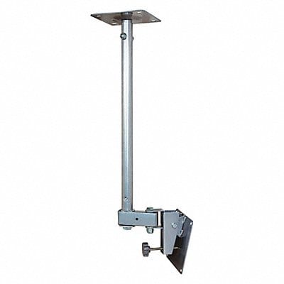 Small Flat Panel Ceiling Mount Silver