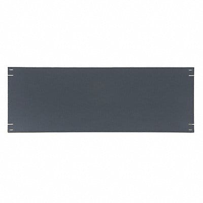 Blank Panel For 4 Rack Units Black