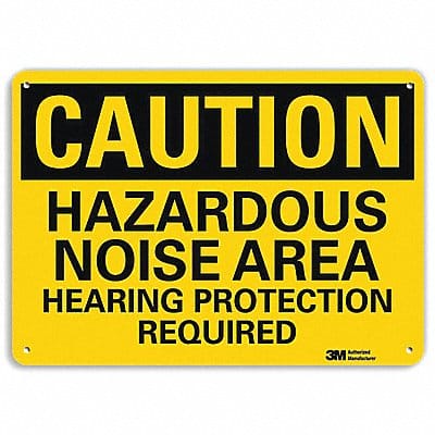 Safety Sign 10 x 7 Aluminum