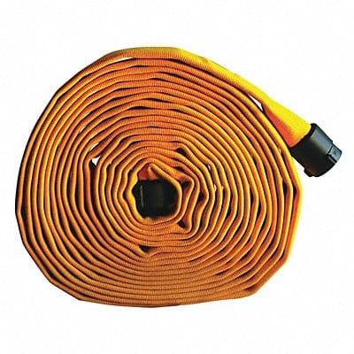 Fire Hose 100 ft Yellow Polyester