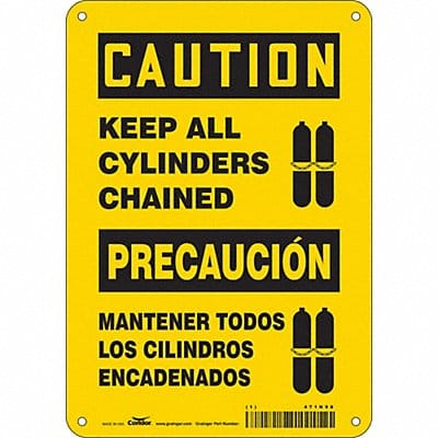 Safety Sign 10 in x 7 in Vinyl