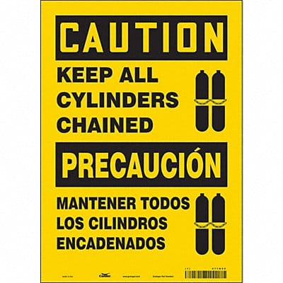 Safety Sign 14 inx10 in Vinyl