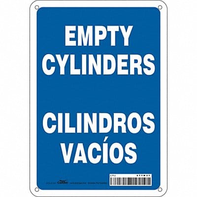 J8583 Safety Sign 10 inx7 in Aluminum