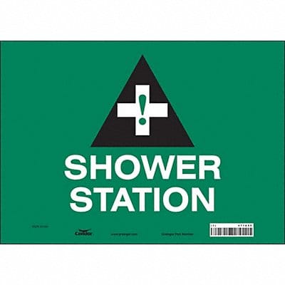 Safety Sign 10 in x 14 in Vinyl