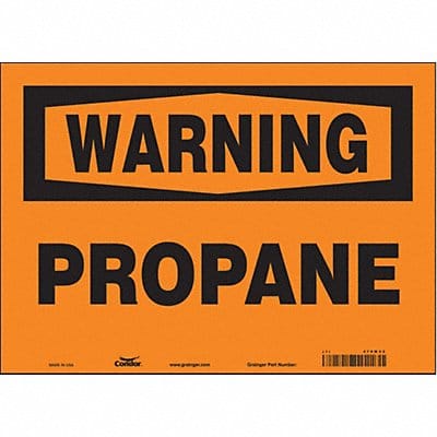 Safety Sign 10 inx14 in Vinyl