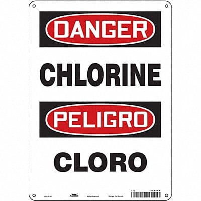 Safety Sign 14 inx10 in Aluminum