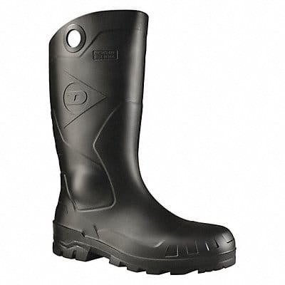 J6898 Rubber Boot Unisex 8 Knee Black PR