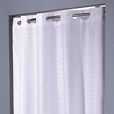 Shower Curtain 74 in L 42 in W White