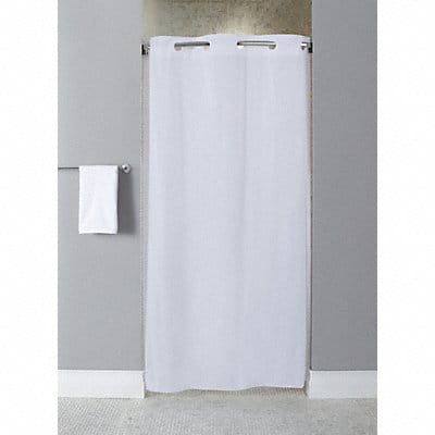 Shower Curtain 74 in L 42 in W White