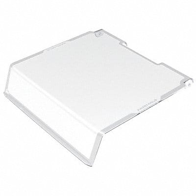 Bin Lid Clear Polystyrene 10 1/2 in