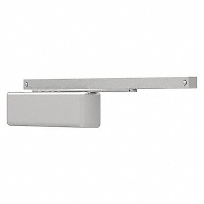 Surface Track Closer Silver LH Standard