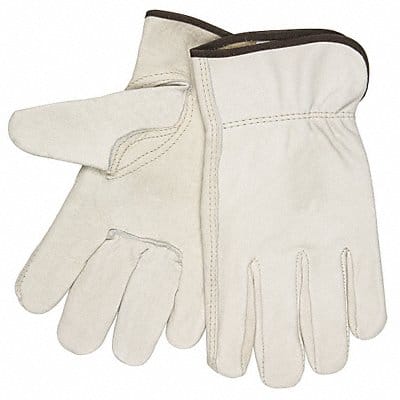 H4823 Leather Gloves Cream M PR