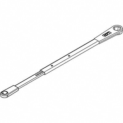 Standard Arm Silver Aluminum 16 in L