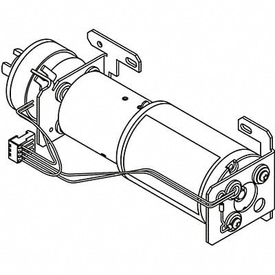 Motor Clutch Assembly Alum 11-1/2 in L