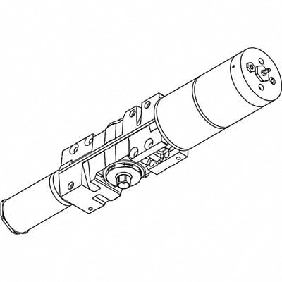 Electric Door Operator Slvr 18-1/4 in L