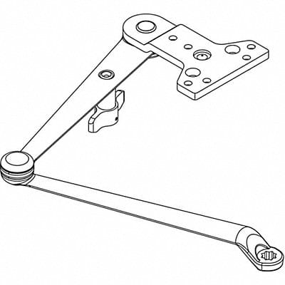 Hold Open Cush Arm Alum