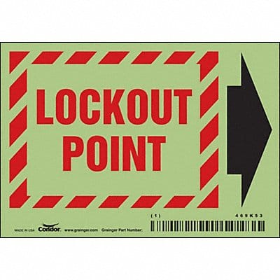 Safety Sign 3-1/2 x 5 0.050 Thick PK5