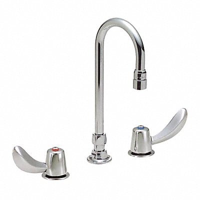 Two Handle 8In Below Deck-Mount Faucet