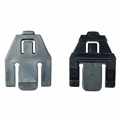 Slot Adaptors Plastic Black PR2