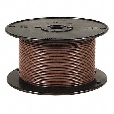 Primary Wire 14 AWG 1 Cond 100 ft Brown