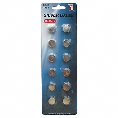 Button Battery Silver 1.5VDC 76 PK12