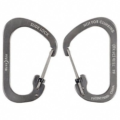 Locking Carabiner Clip 2 in x 3-3/32 in