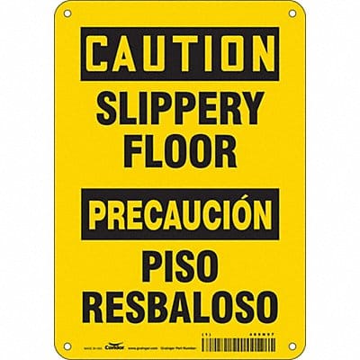 Safety Sign 10 inx7 in Aluminum