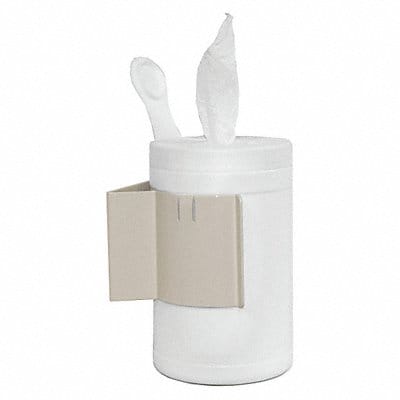 Disposable Wipe Bracket Beige PC Steel