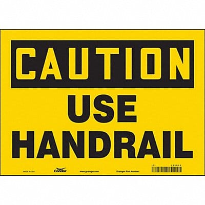 K1400 Safety Sign 10 inx14 in Vinyl