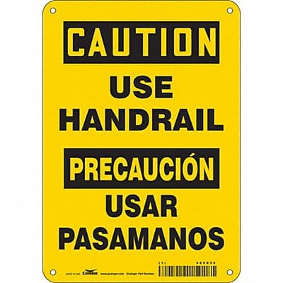 Safety Sign 10 inx7 in Aluminum