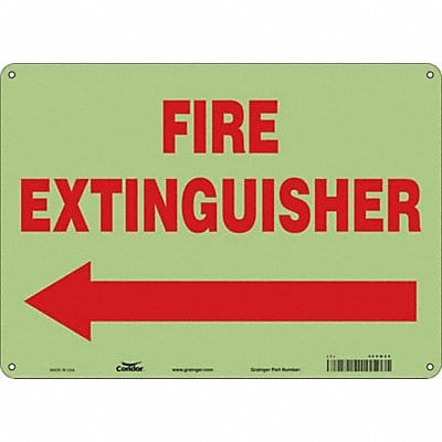 Safety Sign 10 in x 14 in Polyethylene