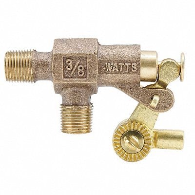 Float Valve 3/8 In Bronze Pipe Mount