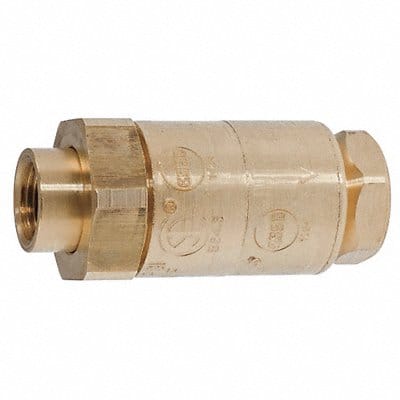 Dual Check Valve Bronze 3/8 FNPT