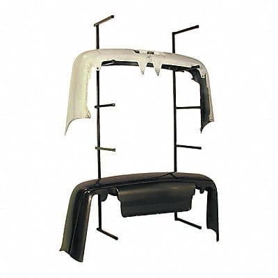 Bulk Rack Black Steel