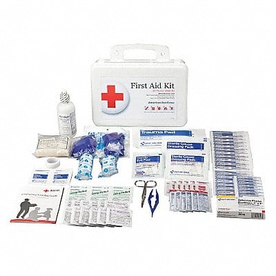 First Aid Kit Bulk White 107 Pcs 25 Ppl