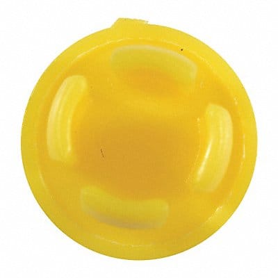 Plugs Yellow Plastic HDPE