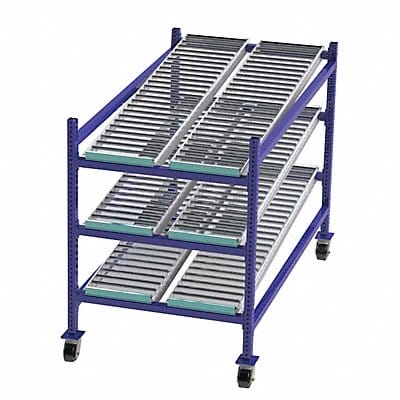 Gravity Flow Rack 72inx54inx36in 12ga