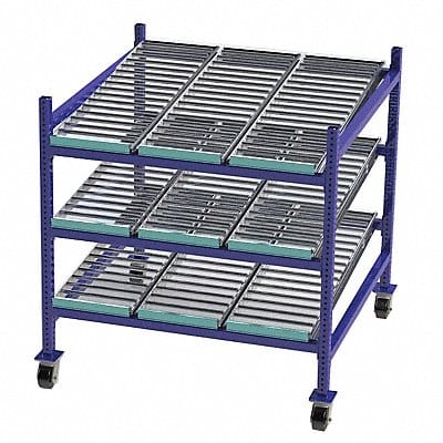 Gravity Flow Rack 48inx54inx48in 12ga